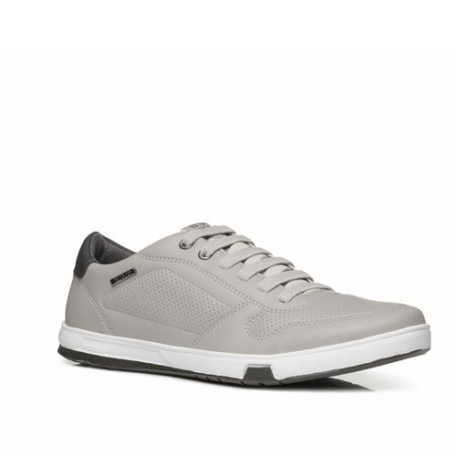 Sapatênis Pegada Masculino em Microfibra Silver 170428-04