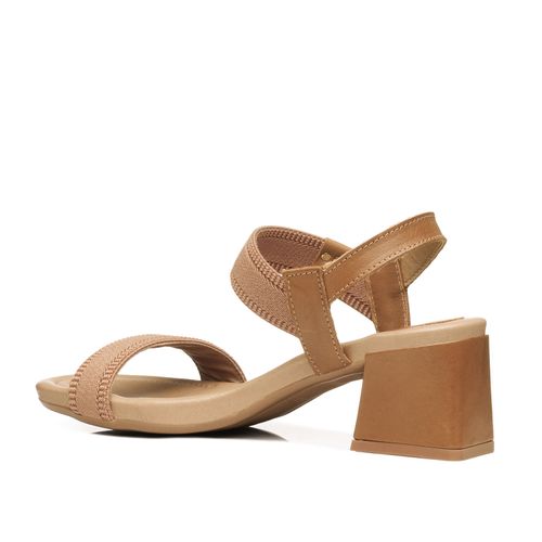 Sandália Pegada Feminino em Couro Nutela 234301-03