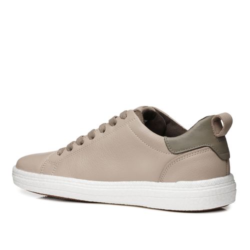 Tênis Casual Pegada Masculino em Couro Desert 112004-05