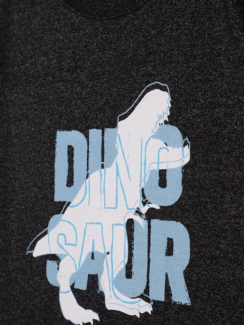 Camiseta Manga Curta Infantil Para Menino - PRETO