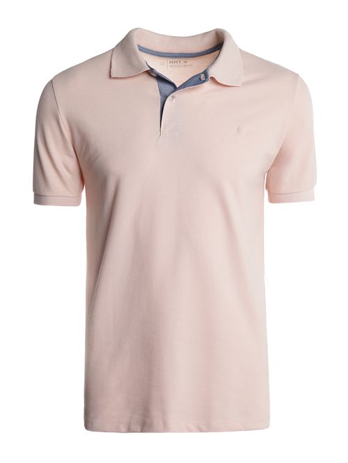 Polo Piquet Peitilho Manga Curta Masculina ROSE