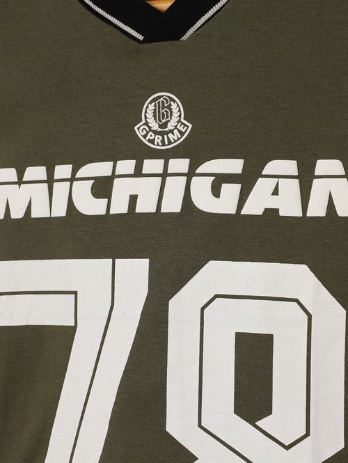 Camiseta Regata Oversized Juvenil Para Menino - VERDE