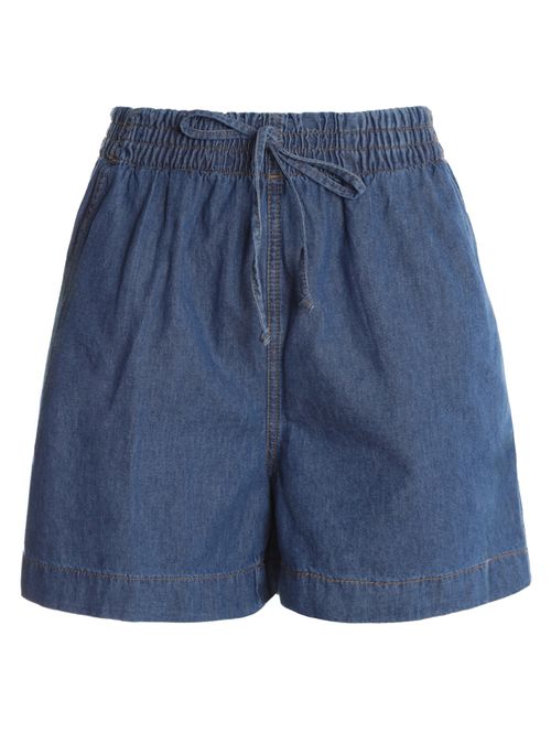Short Jeans Leve Feminino AZUL