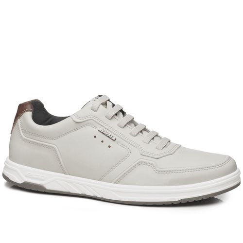 Sapatênis Pegada Masculino em Microfibra White 172001-02