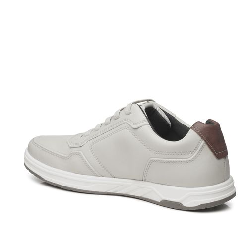 Sapatênis Pegada Masculino em Microfibra White 172001-02