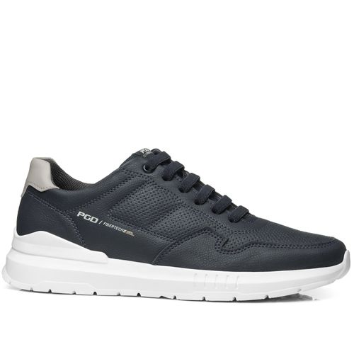 Sapatênis Pegada Masculino em Microfibra Marinho 172601-07