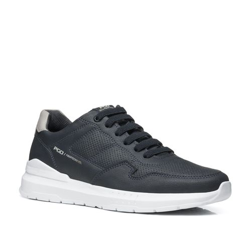 Sapatênis Pegada Masculino em Microfibra Marinho 172601-07