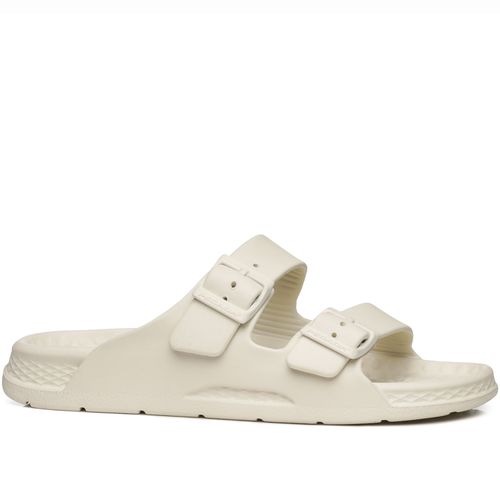 Chinelo Slide Pegada Masculino em Eva Off White 161101-01