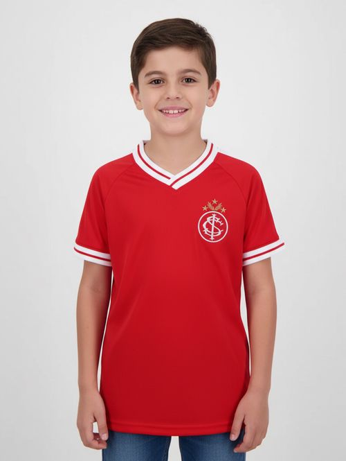 Camiseta Victory Inter Juvenil Para Menino - VERMELHO