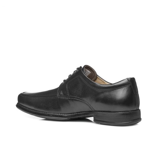 Sapato Social Pegada Masculino em Couro Preto 123465-01