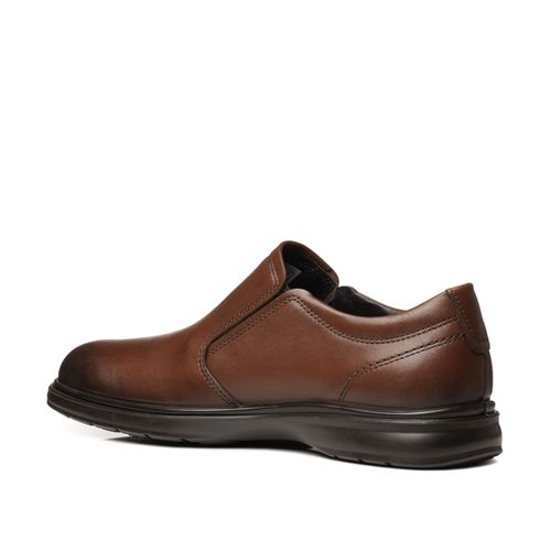 Sapato Social Pegada Masculino em Couro Pinhão 127102-02