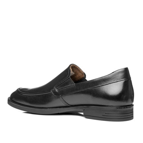 Sapato Casual Pegada Masculino em Couro Preto 126955-01