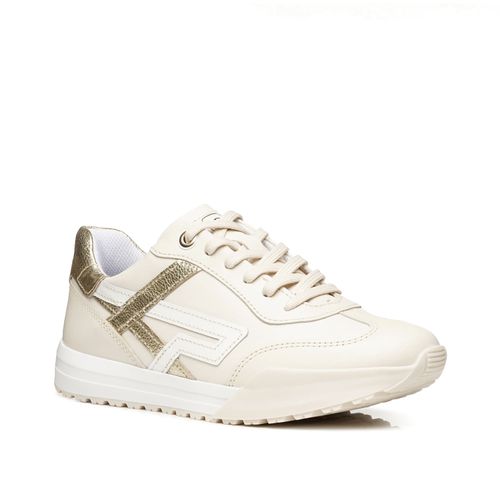 Tênis Pegada Feminino em Couro Milk 213001-02