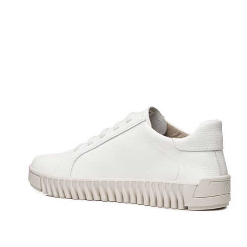 Tênis Pegada Feminino em Couro Branco 210518-01