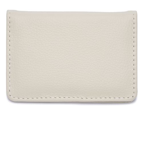 Carteira Pegada Feminina em Couro Off White CA001305-03