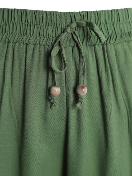 Calça Pantacourt Feminina VERDE