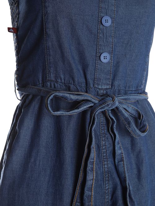 Macacão Jeans Leve Feminino AZUL