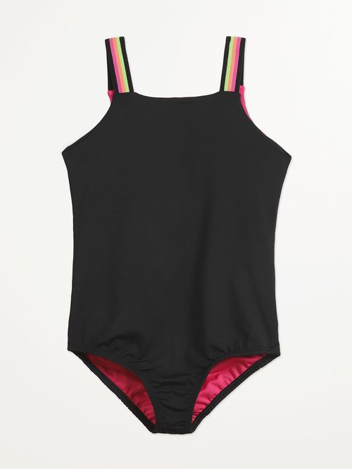 Maiô Infantil Para Menina- PRETO