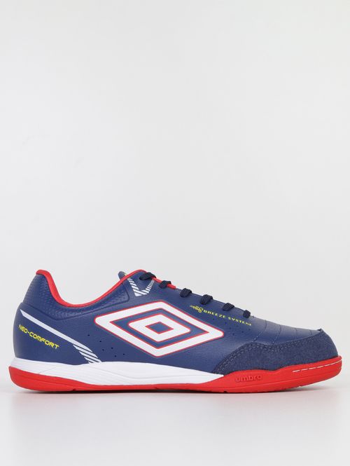 Chuteira Futsal Neo Comfort Umbro Masculina MARINHO/BRANCO