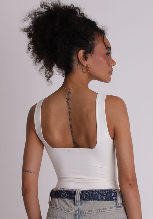 Body regata em poliamida