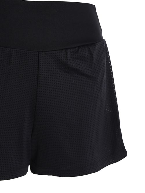 Short Malha Duplo Dry Feminino PRETO
