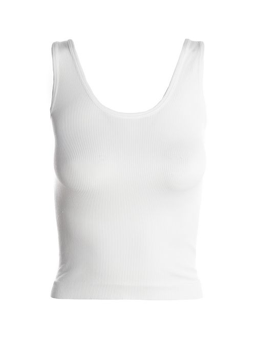 Blusa Poliamida Sem Costura Feminina BRANCO
