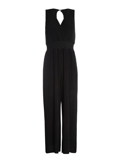 Macacão Longo Manga Regata Autentique Feminino PRETO