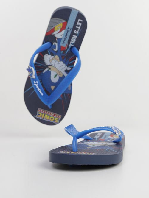 Chinelo Sonic Ipanema Juvenil Para Menino - MARINHO/AZUL