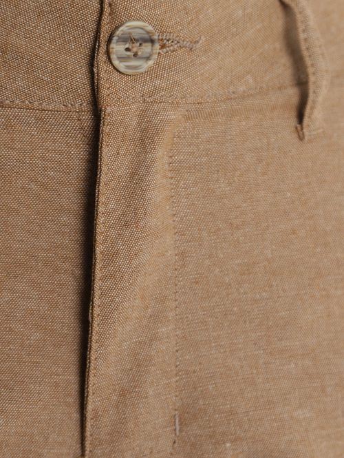 Bermuda Linho Masculina MARROM