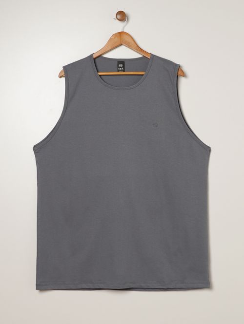 Camiseta Regata Plus Size Masculina CINZA