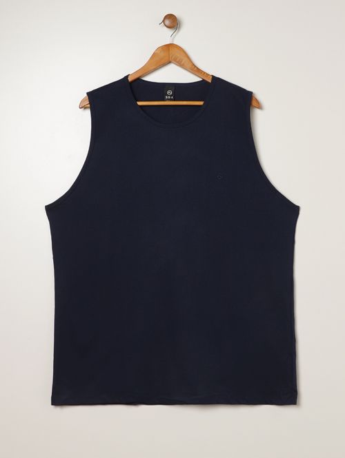 Camiseta Regata Plus Size Masculina MARINHO