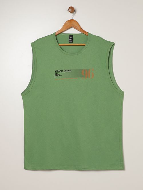 Camiseta Regata Plus Size Masculina VERDE