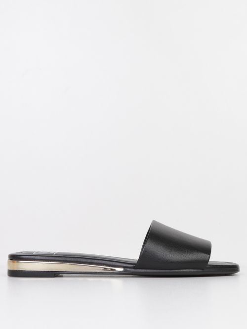 Rasteira Moleca Feminina PRETO