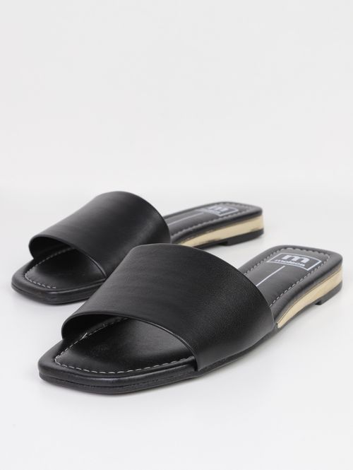 Rasteira Moleca Feminina PRETO