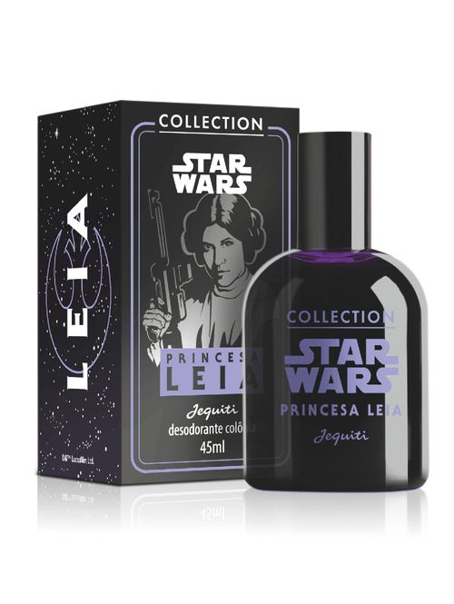 Deo Colônia Star Wars Princesa Leia Jequiti 45ml UNICO