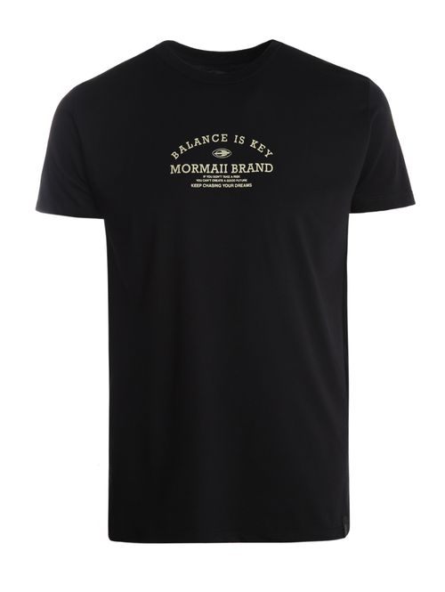 Camiseta Manga Curta Mormaii Masculina PRETO