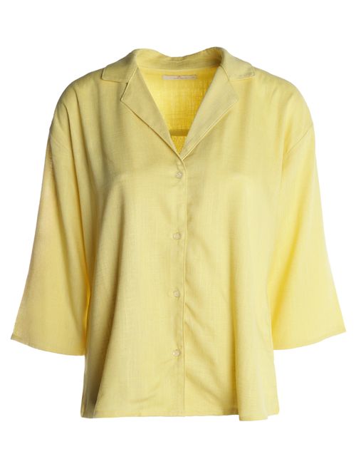 Camisa Lapela Autentique Feminina AMARELO