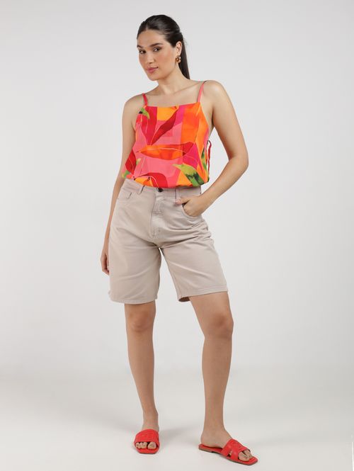 Blusa Estampada Feminina MULTICOLORIDO