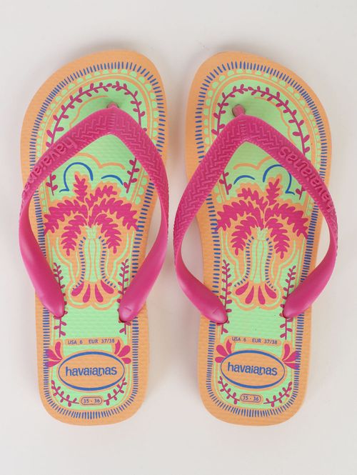 Chinelo Top Summer Vibes Havaianas Feminino BEGE/ROSA