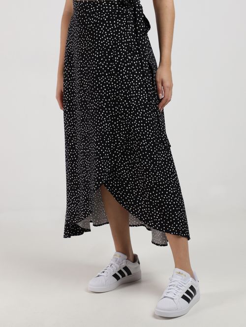 Saia Pareô Autentique Feminina PRETO