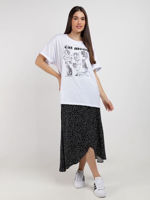 Blusa Ampla Autentique Feminina BRANCO