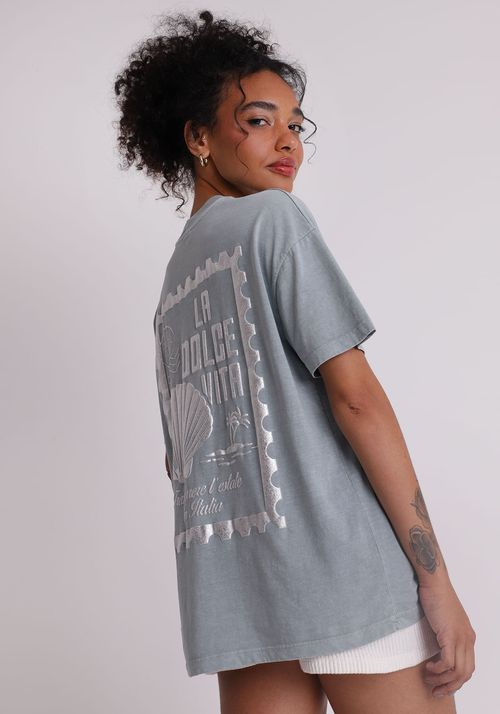 Camiseta estampada coastal club