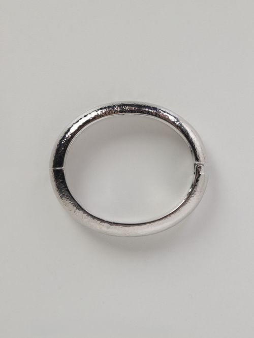 Bracelete Rígido Oval PRATA