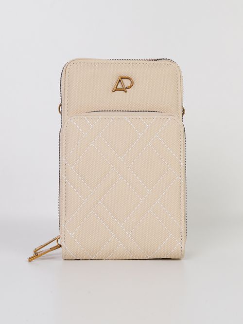 Bolsa Mini Transversal Feminina OFF WHITE