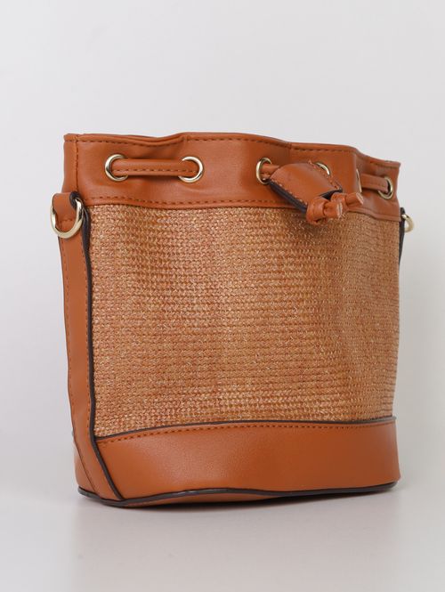 Bolsa Bag Bucket Feminina CARAMELO