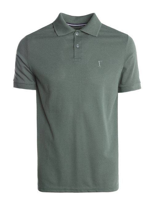Polo Manga Curta Masculina VERDE