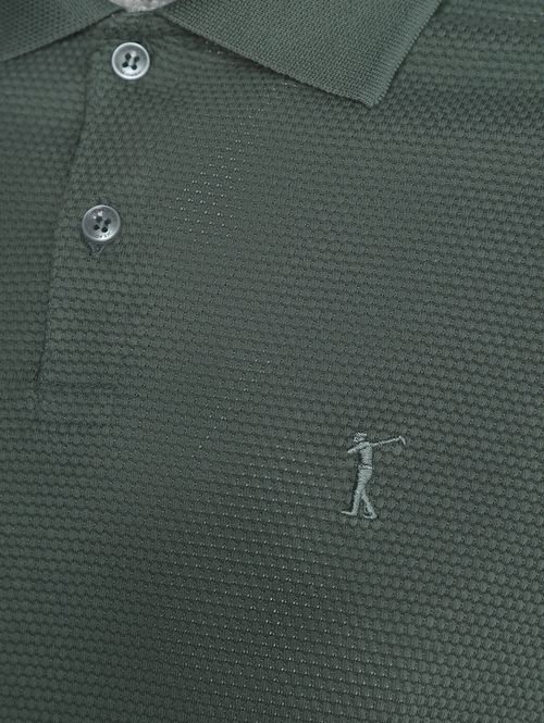Polo Manga Curta Masculina VERDE