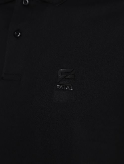 Polo Visual Pima Manga Curta Masculina PRETO