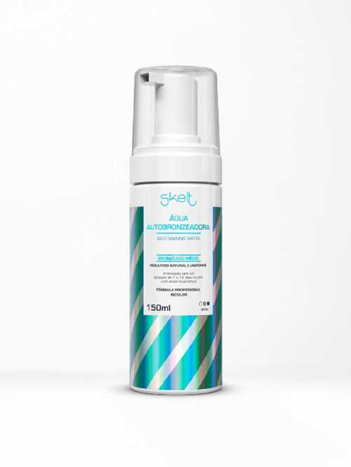 Água Autobronzeadora Skelt 150ml UNICO