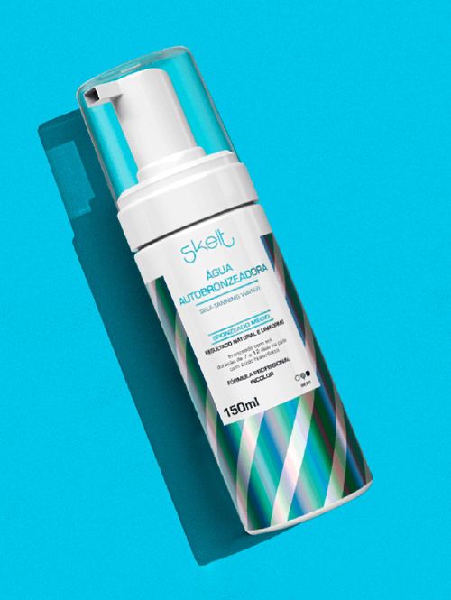 Água Autobronzeadora Skelt 150ml UNICO